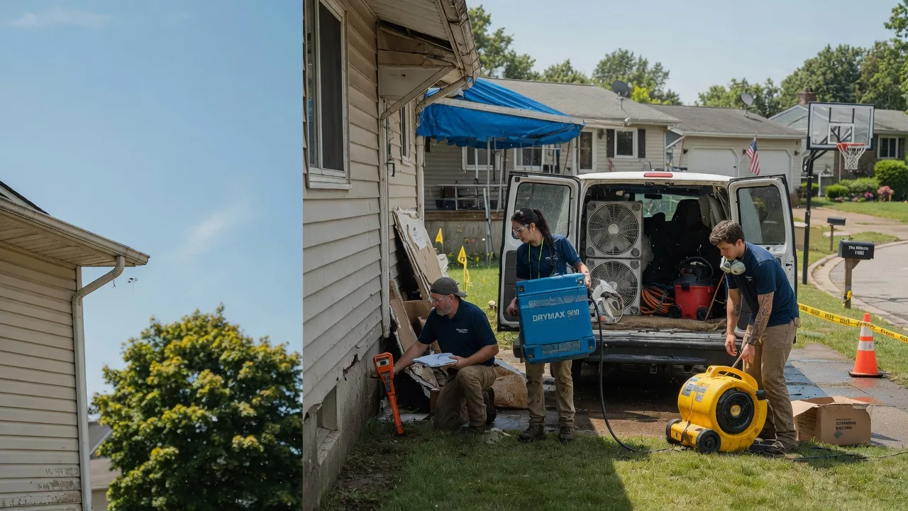 Ceiling Leak Cleanup in Greenbush, MI near me