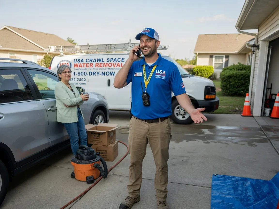 Crawl Space Water Removal Greenbush, MI FAQs